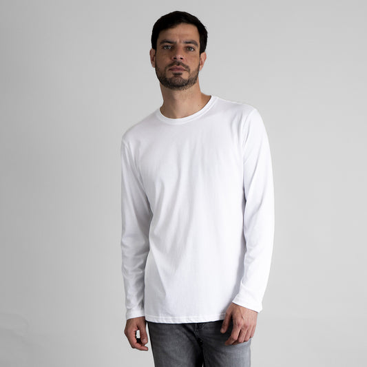 Long Sleeve | Pima Original | White - Aguacate Shop Perú