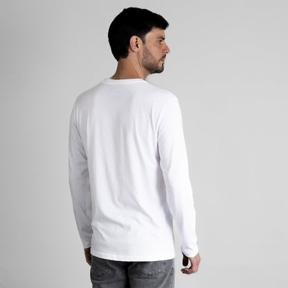 Long Sleeve | Pima Original | White - Aguacate Shop Perú