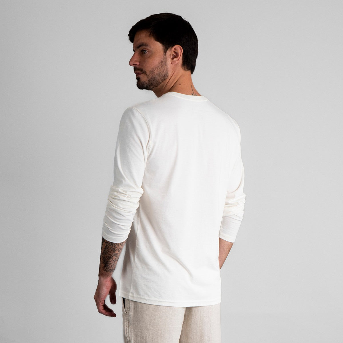Long Sleeve | Pima Original | Chalk White - Aguacate Shop Perú