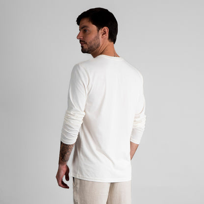 Long Sleeve | Pima Original | Chalk White - Aguacate Shop Perú