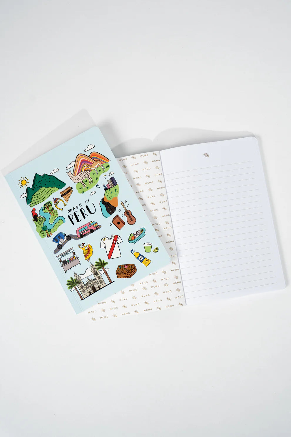 Libreta Made in Peru rayada