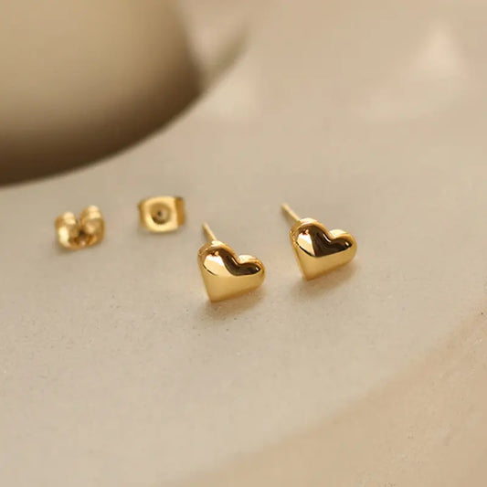 Aretes Mini Corazones