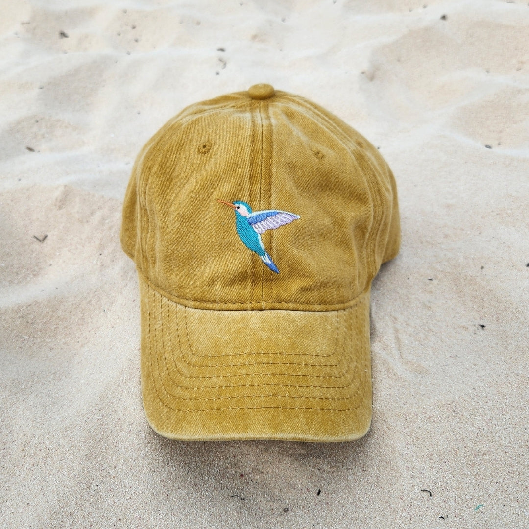 Gorra Picaflor - Tonos azules y morados