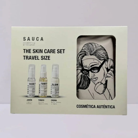 The skin care set Travel size