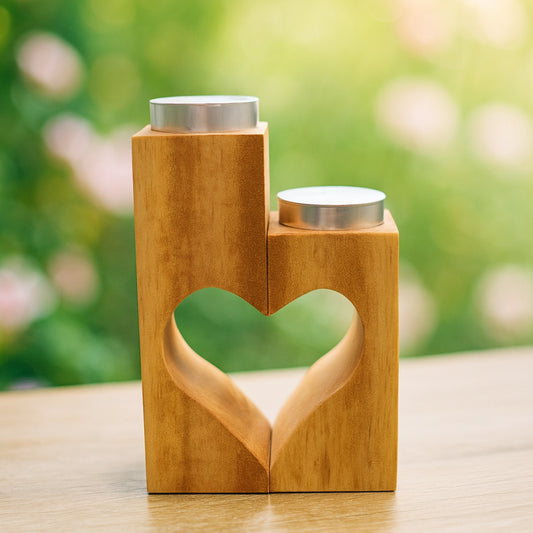 Porta Velas Corazón