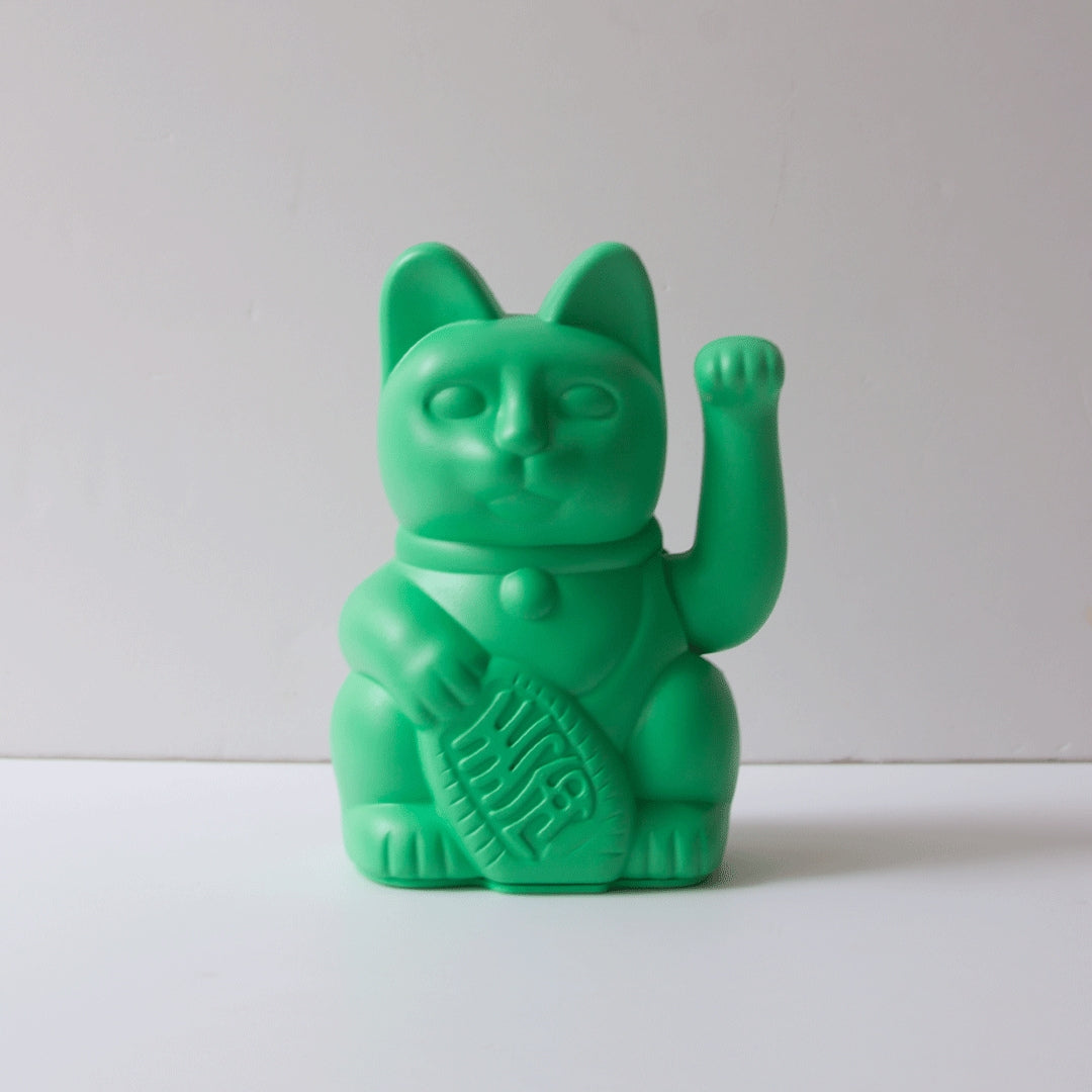 Gatos de la Suerte - Verde