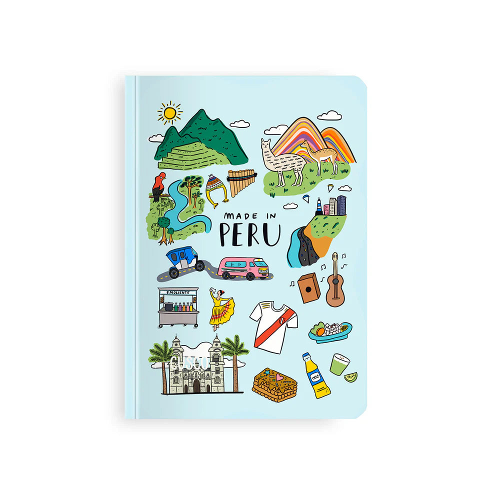 Libreta Made in Peru rayada