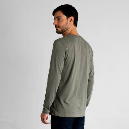 Long Sleeve | Pima Original | Dark Olive - Aguacate Shop Perú