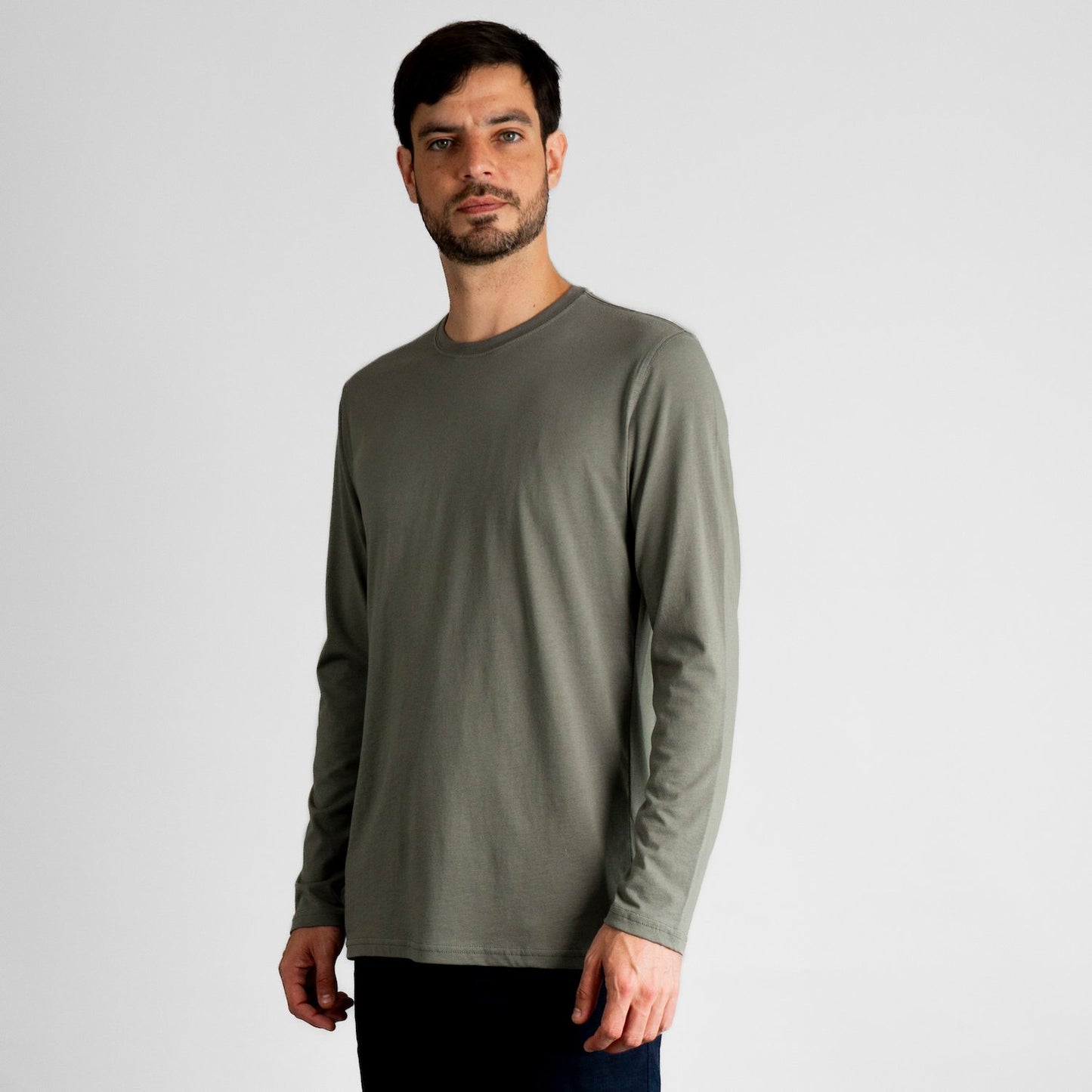 Long Sleeve | Pima Original | Dark Olive - Aguacate Shop Perú