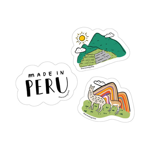 Stickers de Vinilo Made in Peru