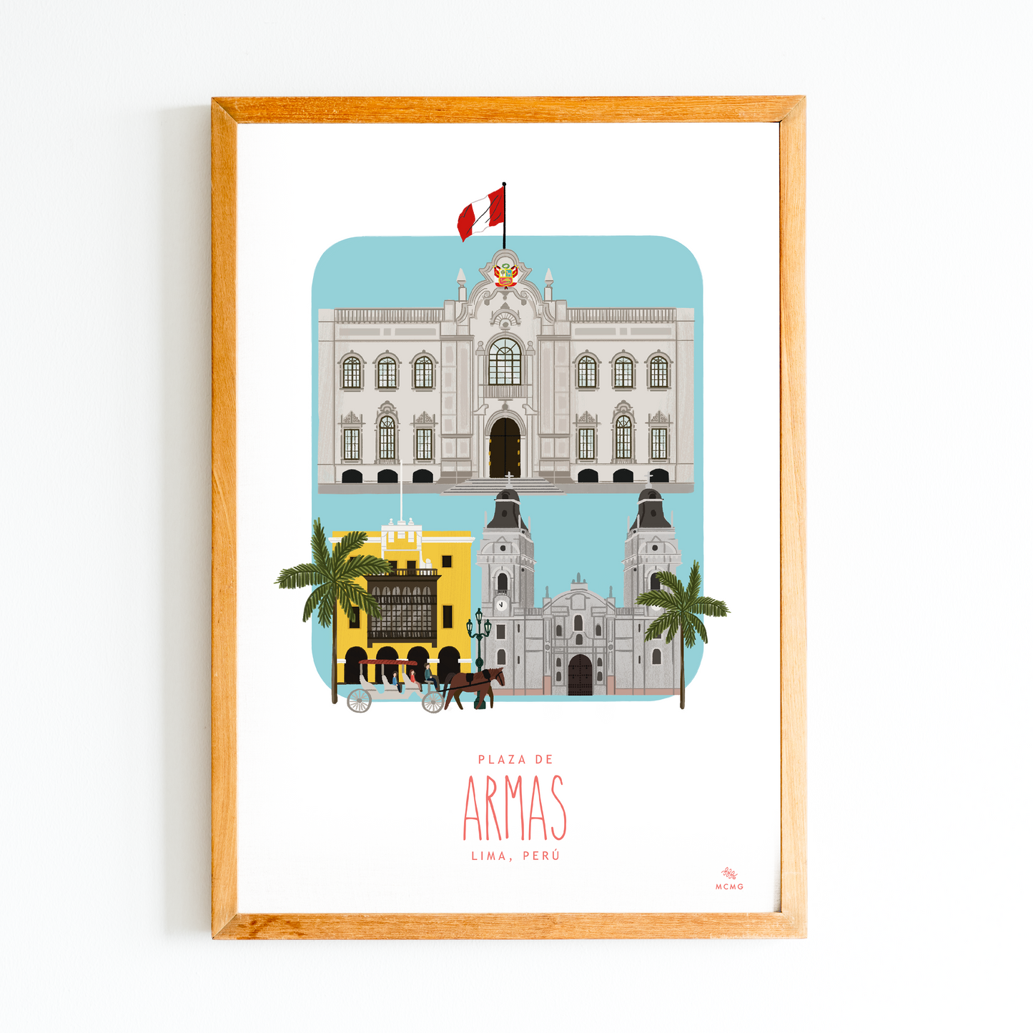 Art Print La Plaza grande