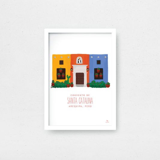 Art Print Santa Catalina grande