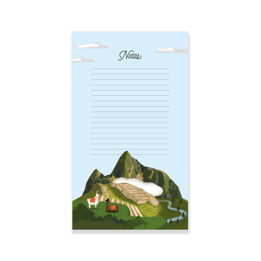 Notepad Machu Picchu